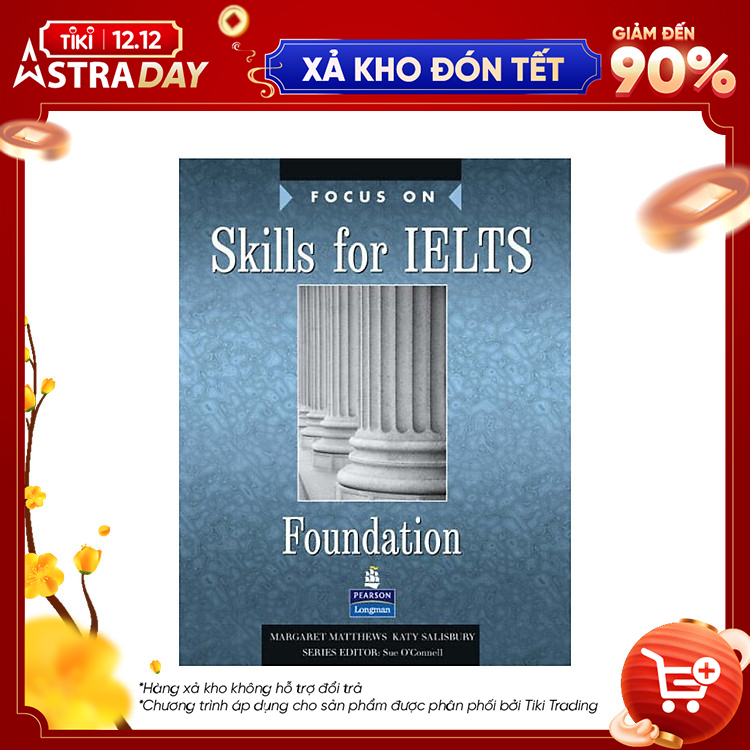 Hàng thanh lý miễn đổi trả Focus on Skills for IELTS Foundation Focus