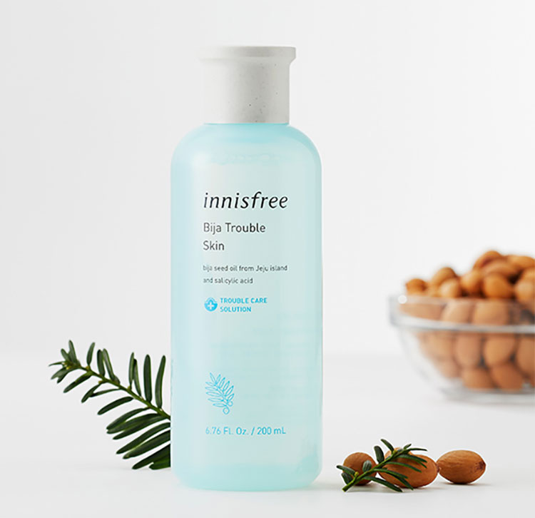 Nước Cân Bằng Dành Cho Da Mụn Innisfree Bija Trouble Skin 200ml - 131171094