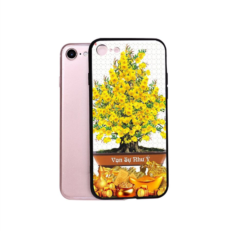 Ốp điện thoại iPhone 5/5s/se - Tranh Mai Đào MS MDAO019