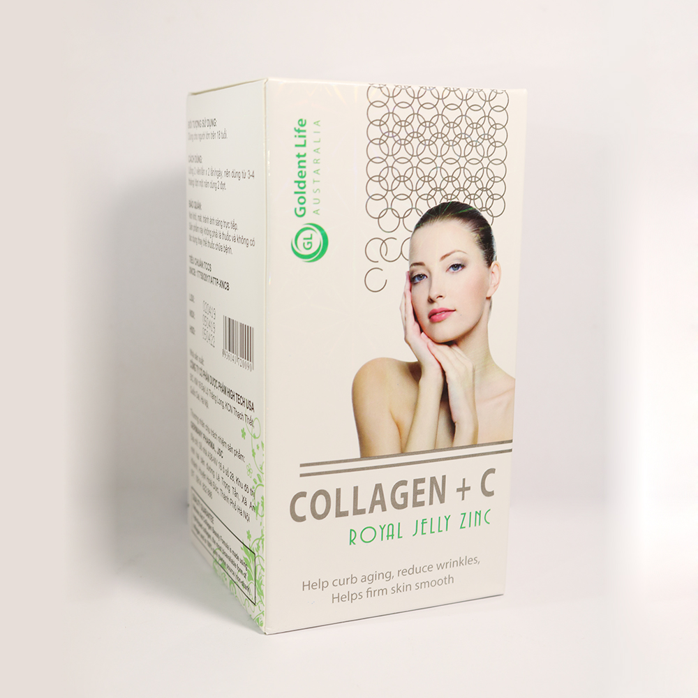 Viên uống Collagen đẹp da, bổ sung Vitamin A, E, C giảm thâm nám tàn nhang, ngừa nếp nhăn, chống lão hóa