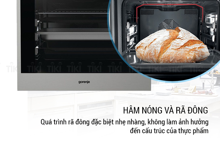 Lò Nướng Có Chức Năng Hấp Bằng Hơi Nước Gorenje BCS789S22X (75L)