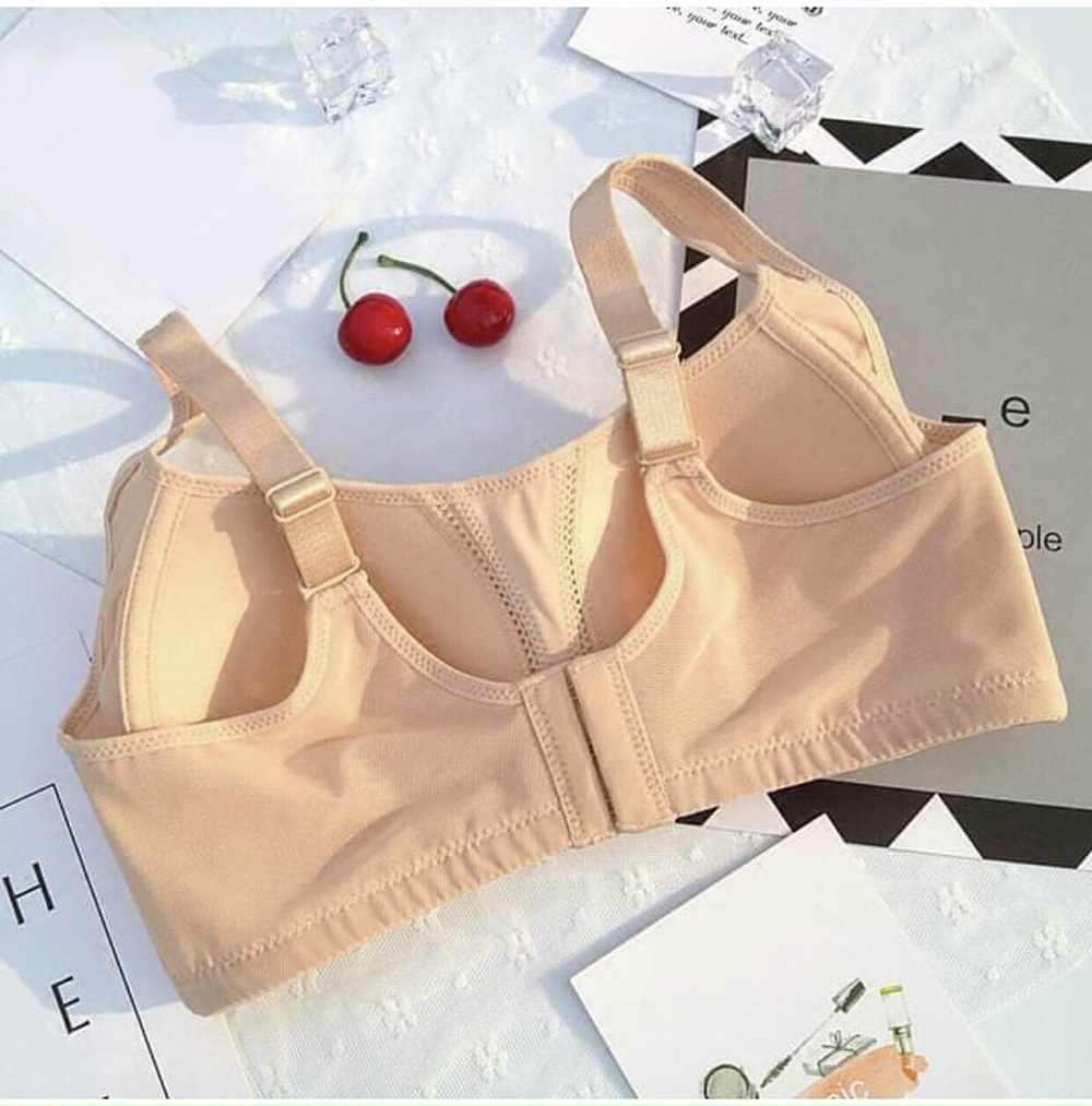 Áo Lót Đệm Mỏng Không Gọng Chống Tràn Ngực Nâng Đỡ Bầu Ngực Bản Dây To Che Phủ Tốt Dành Cho Ngực To Và Siêu To