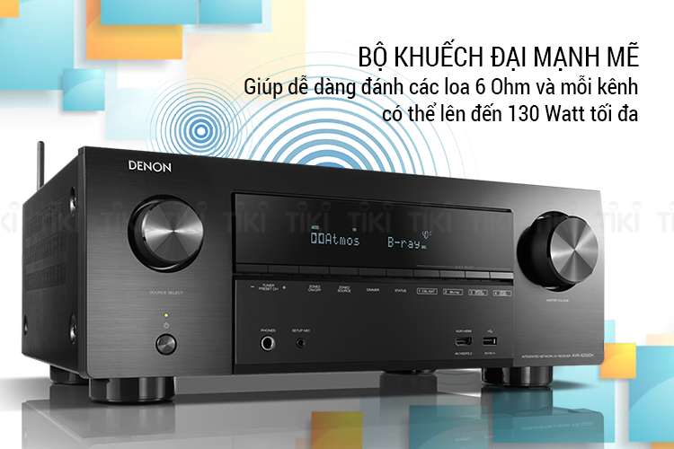 Amply Receiver Denon  AVRX550BTBKE2