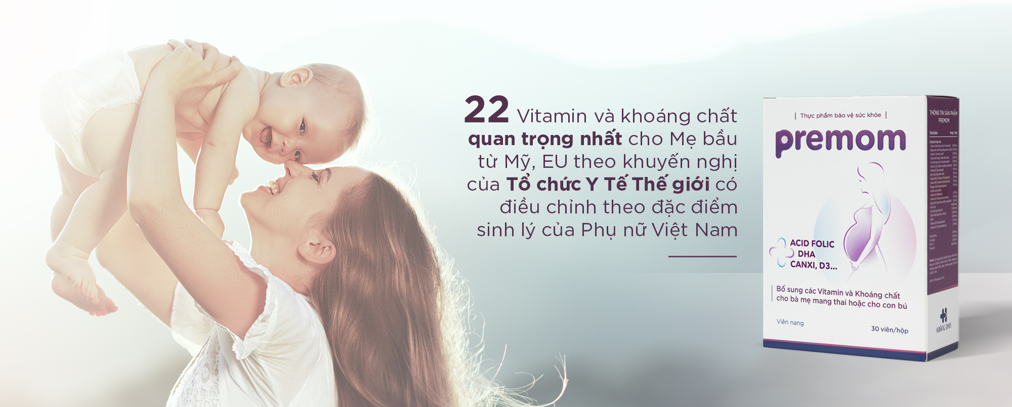 Vitamin tổng hợp bà bầu PREMOM