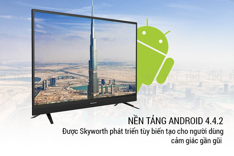 Smart Tivi Skyworth 40 inch Full HD 40S3A11T - Hàng chính hãng 