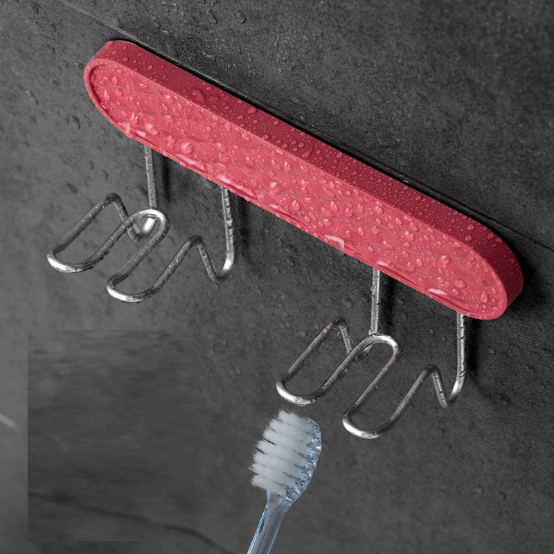 Giá Treo Bàn Chải Đánh Răng Và Cốc Dán Tường Loại Đôi Cao Cấp - HENRYSA