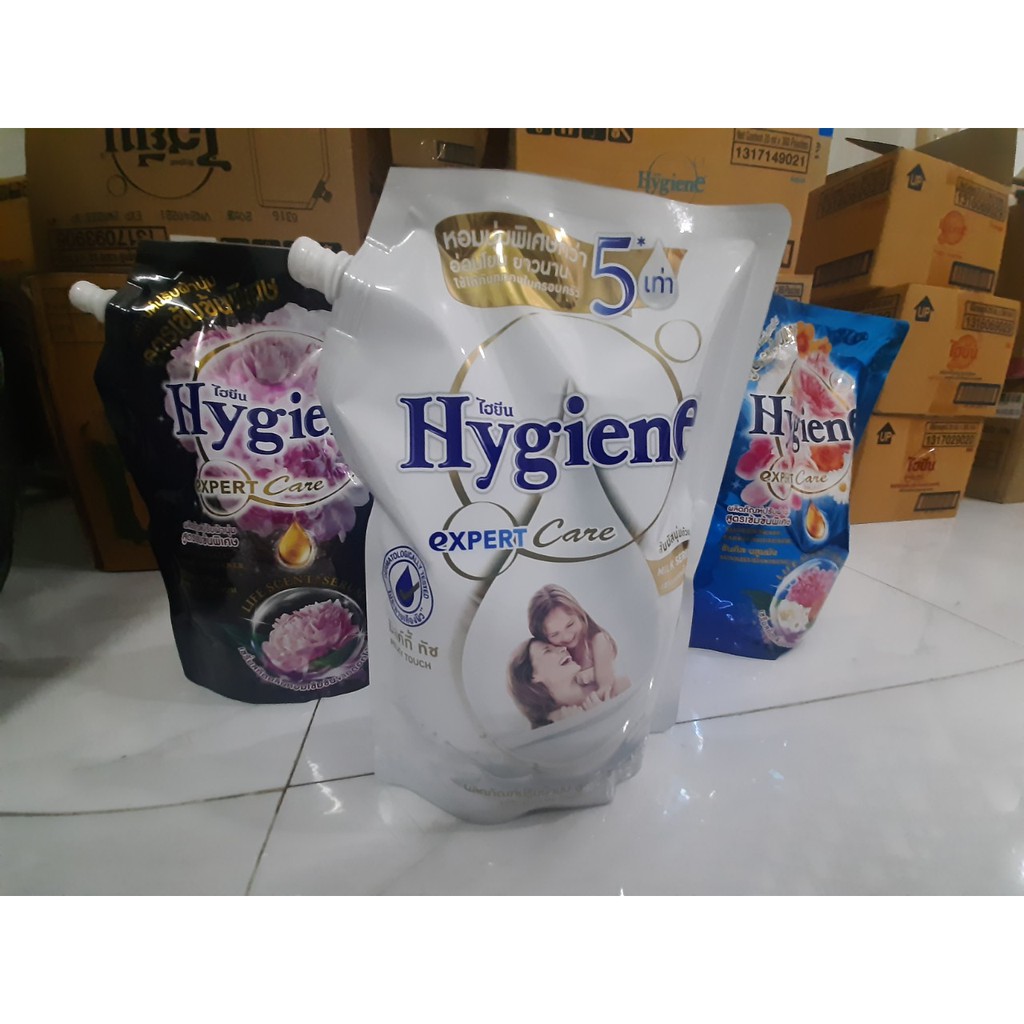 [FREE SHIP] Nước xả vải Hygiene siêu đậm đặc Thái Lan 1300 ml - Giữ hương thơm siêu lâu trên quần áo