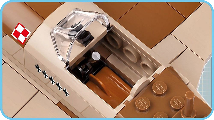 Đồ Chơi Lắp Ráp Máy Bay Tiêm Kích Mk. IX COBI - 5525