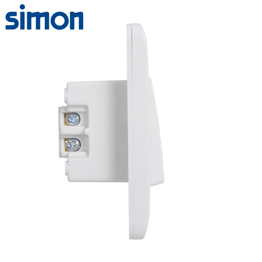 Simon (SIMON) switch socket panel C3 series one open single control switch type 86 panel snow mountain white C31011BY Simon (SIMON) switch socket panel C3 series one open single control switch type 86 panel snow mountain white C31011BY
