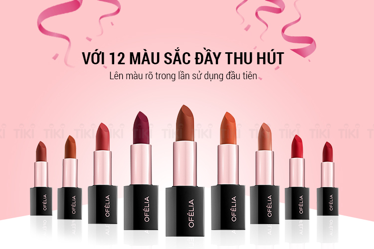 Son Thỏi OFÉLIA Matte Lipstick (3.5g)