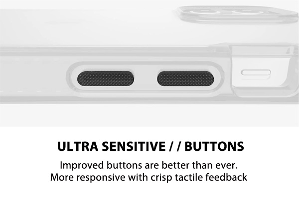 Ốp Lưng dành cho iPhone 13/13 Pro/13 Pro Max ITSKINS Hybrid // Clear Antimicrobial - Hàng Chính Hãng