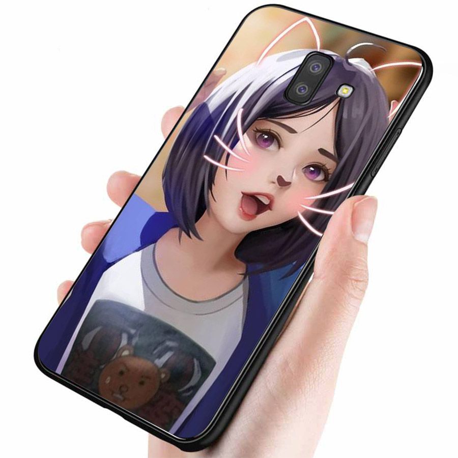 Ốp lưng điện thoại Samsung Galaxy J4 - cô gái cá tính MS CGCT011