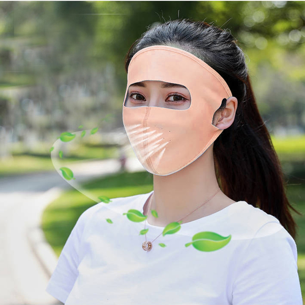 Khẩu Trang Ninja Chống Nắng (Màu Kem)