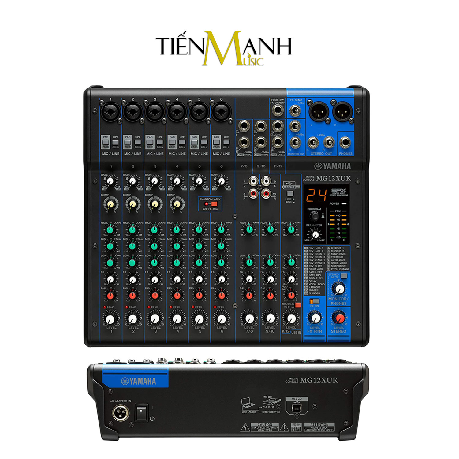Cach-su-dung-Yamaha-MG12XUK-Soundcard-kiem-Ban-Tron-Mixer-Interface-Tiki