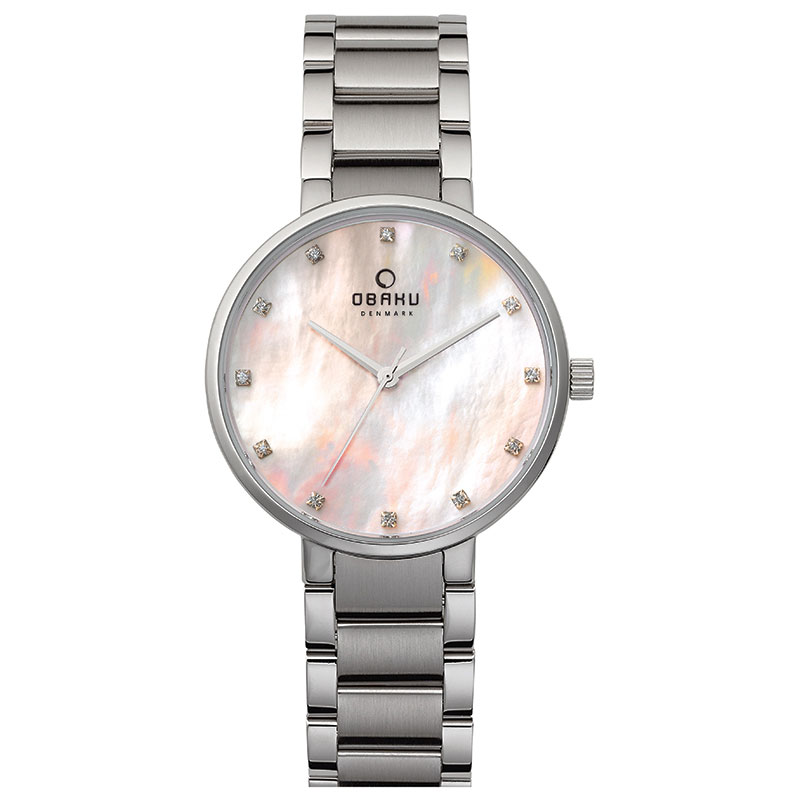 Đồng hồ đeo tay nữ hiệu Obaku V189LXCPSC1 | ĐH Thế Giới Thời Gian | Tiki