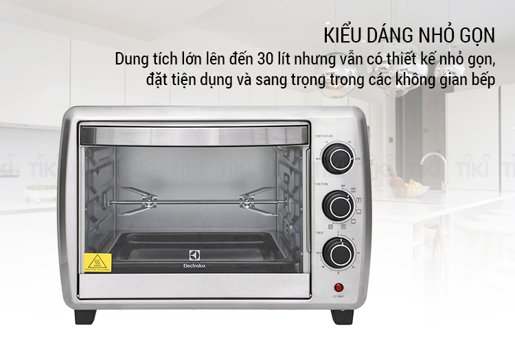 Lò Nướng Electrolux EOT30MXC (30L) - Hàng chính hãng