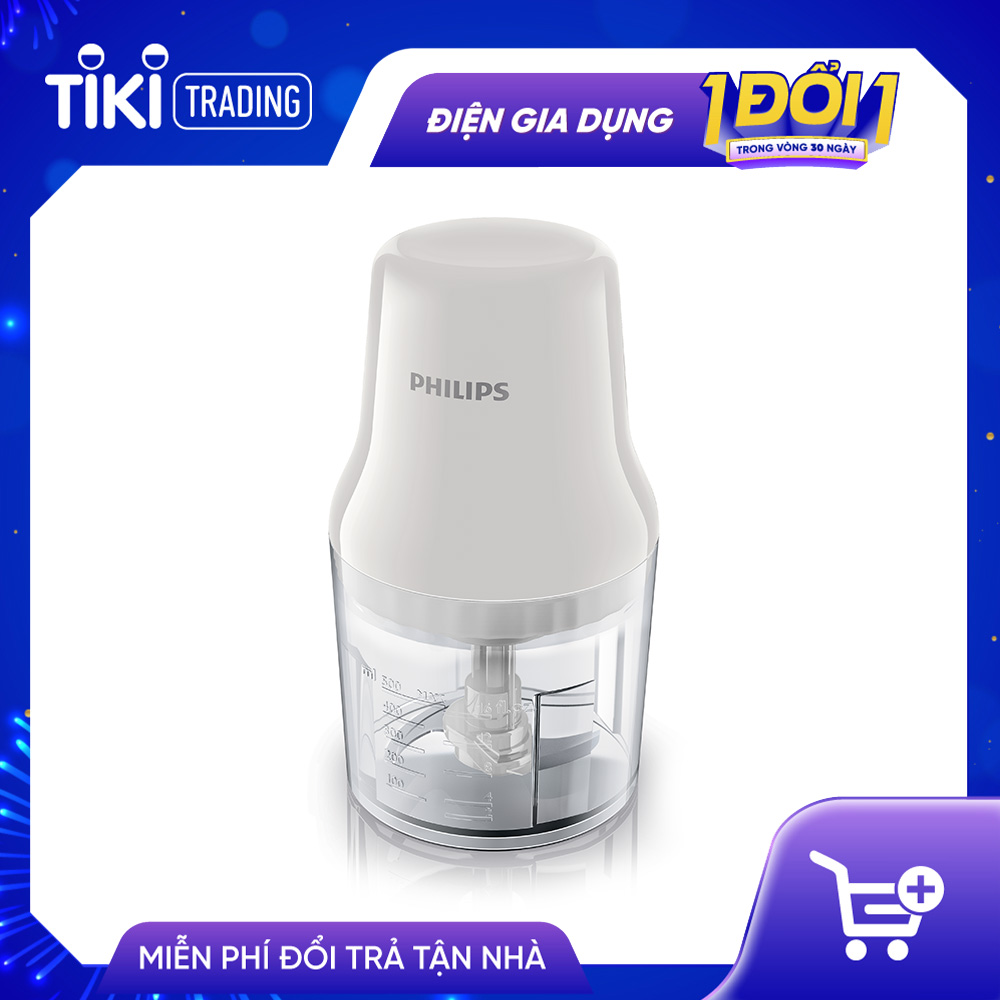 Máy Xay Thịt Philips HR1393 0.7 Lít - Hàng chính hãng