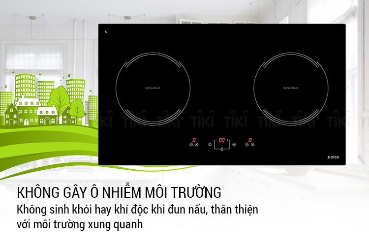 Bếp Âm Từ Đôi Elica H3 – EIH7520BL (70cm - 3700W) - Hàng Chính Hãng