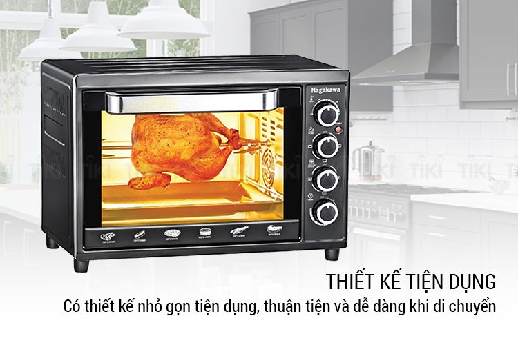 Lò Nướng Điện Nagakawa NAG3238 (38 Lít) - Hàng Chính Hãng