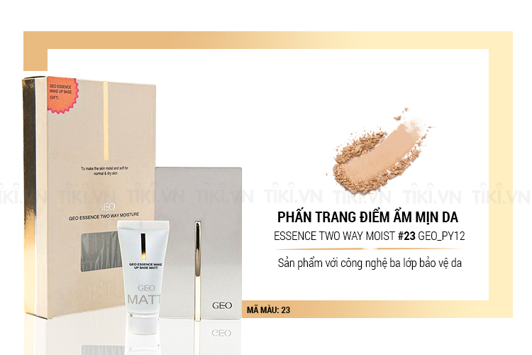 Phấn Trang Điểm Ẩm Mịn Da Essence Two Way Moist #23 Geo_Py12