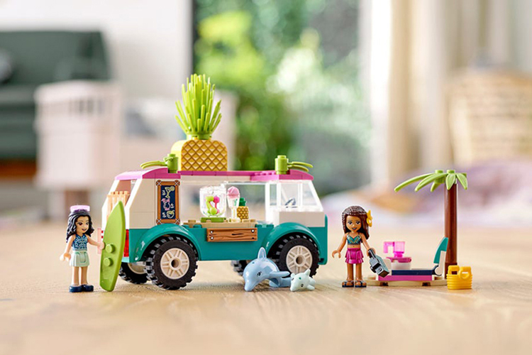 Đồ Chơi Lắp Ghép LEGO Friends Xe Tải Trái Cây 41397