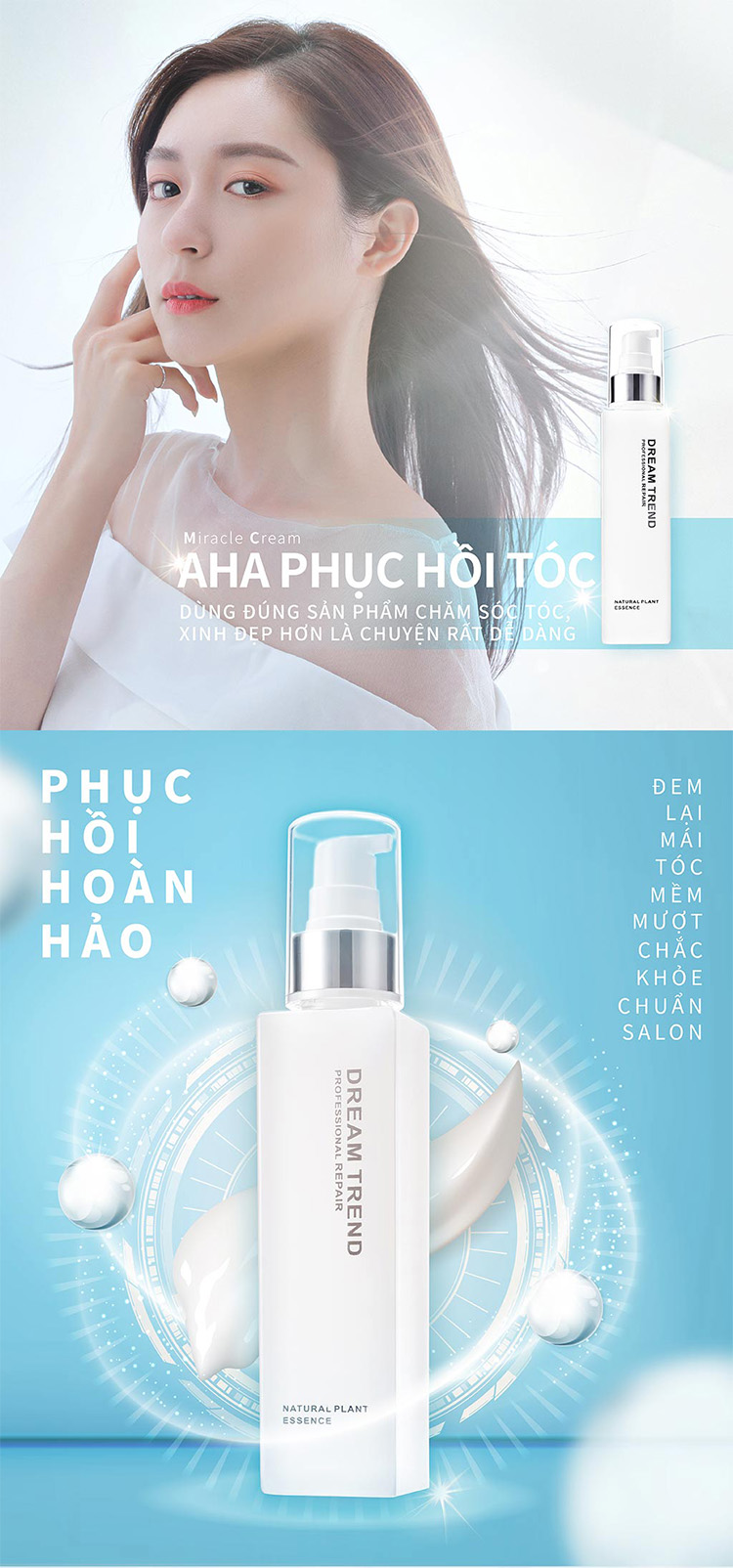 Tinh Chất Dưỡng Tóc Aha Dream Trend Essence (150ml)