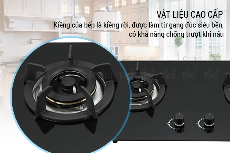 Bếp Gas Âm Kepler Cook KL G204 (75cm) - Hàng Chính Hãng