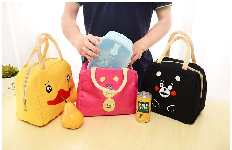 Combo túi giữ nhiệt đa năng loại dày + bộ muỗng, đũa, nĩa cá nhân bằng inox kèm hộp