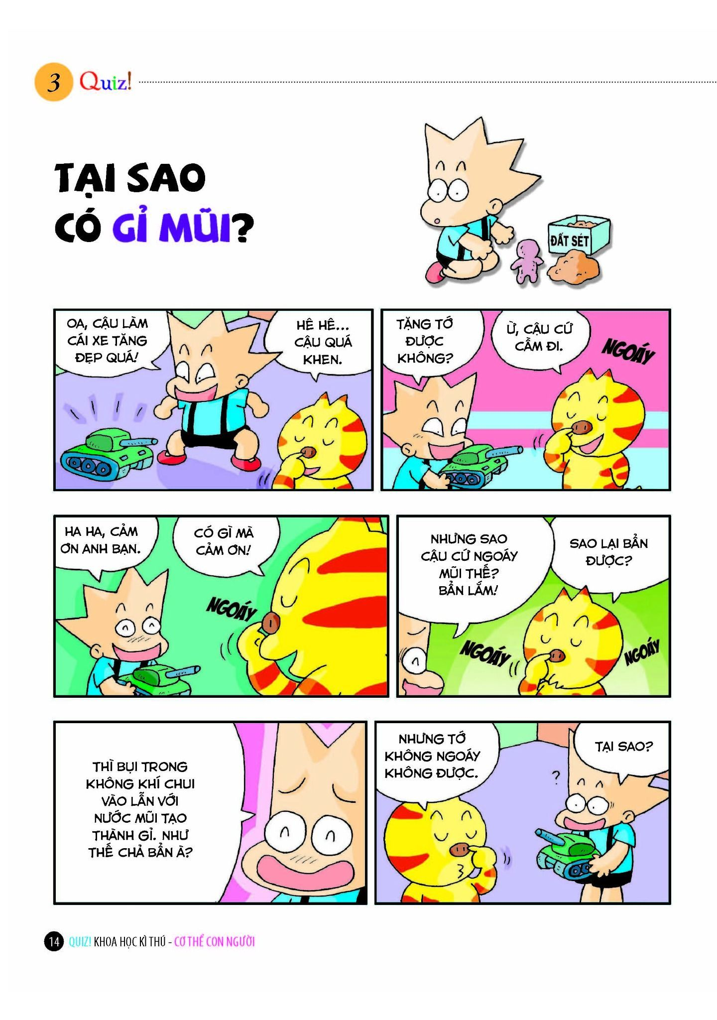Quiz! Khoa Học Kì Thú: Cơ Thể Con Người