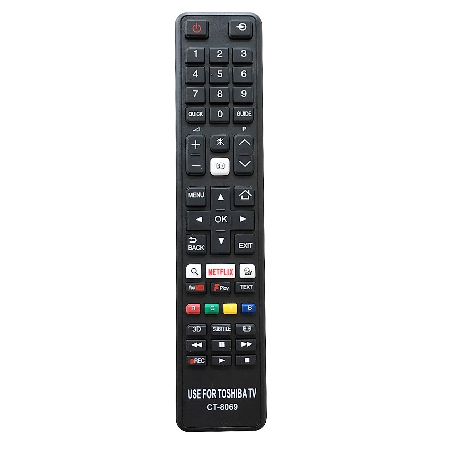 remote điều khiển TV Toshiba