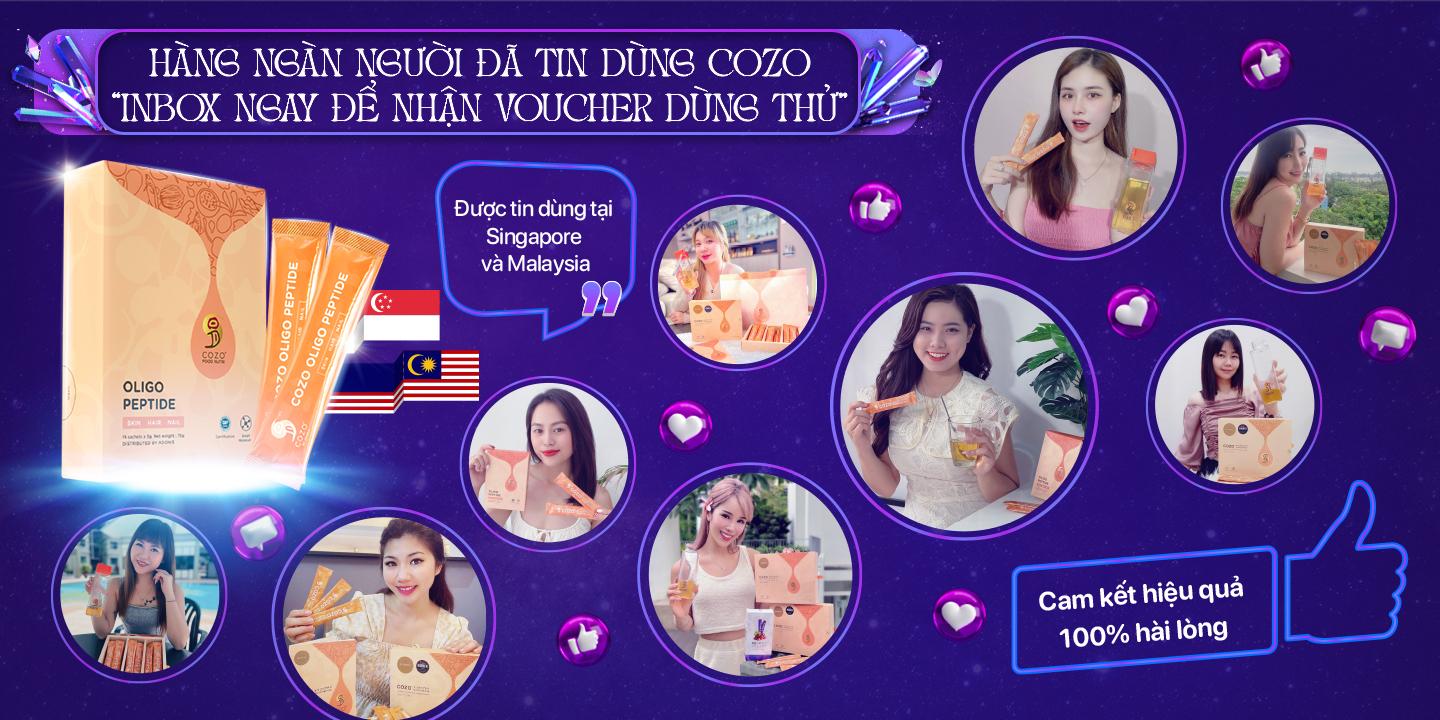 Bột Peptide COZO Oligo Peptide Giúp Tăng Cường Sản Xuất Collagen, Chống Lão Hóa, Làm Trắng Da và Dưỡng Ẩm 