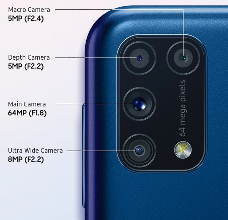 Điện Thoại Samsung Galaxy M31 (128GB/6GB) - Hàng Chính Hãng
