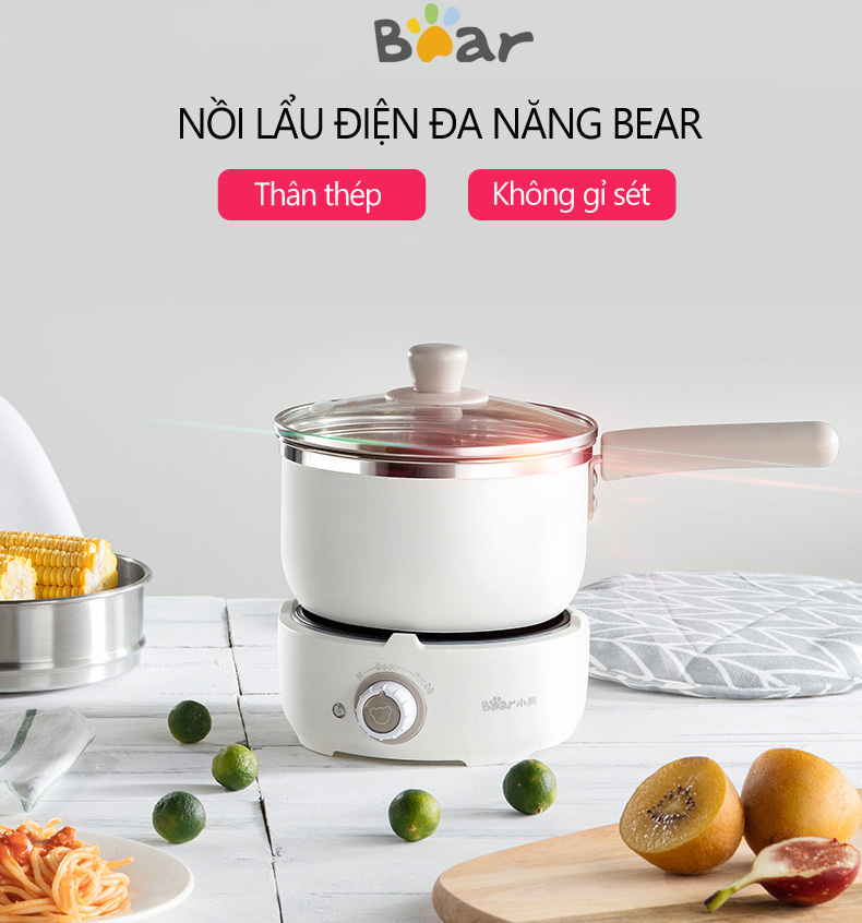 Nồi Lẩu Điện Mini Bear 