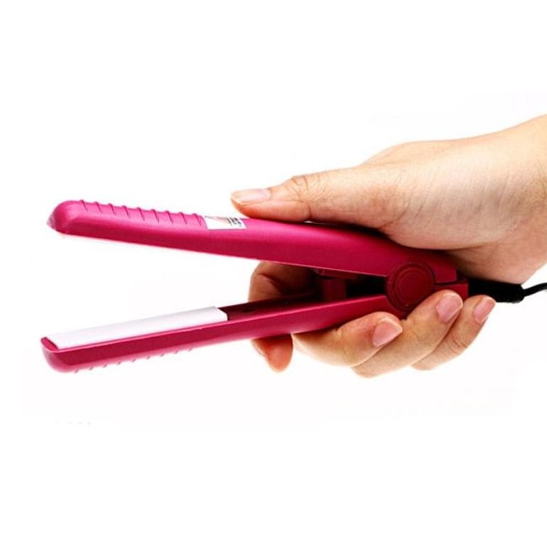 Máy Ép Tóc Uốn Tóc Duỗi Tóc  Mini Tiện Lợi - Hàng chính hãng (Giao Màu Ngẫu Nhiên)