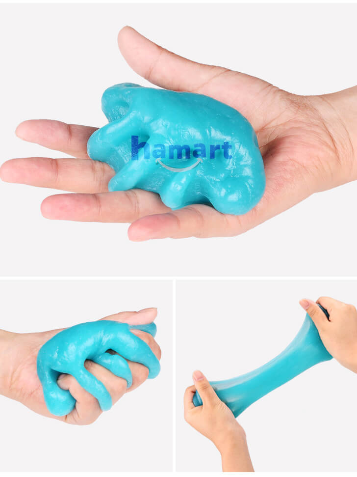 Hộp 160g Slime Lau Bụi Bàn Phím Làm Sạch Thiết Bị Điện Tử Gel Dính Bụi Vệ Sinh Ô Tô Đa Năng