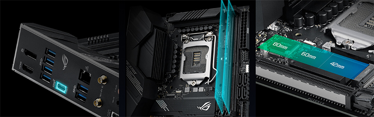 Bo Mạch Chủ Mainboard ASUS ROG STRIX B460-I GAMING - Hàng Chính Hãng