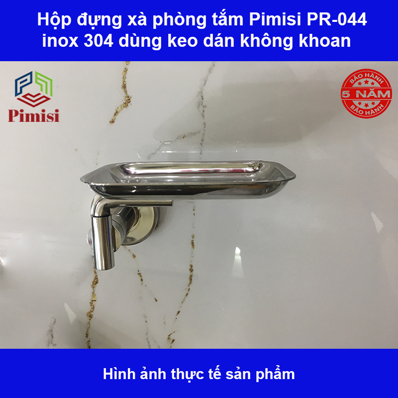 Hộp đựng xà phòng tắm Pimisi PR-044 hình chụp thực tế