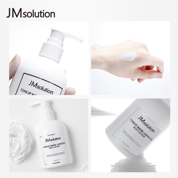 [ BODY LOTION ] SỮA DƯỠNG THỂ DƯỠNG TRẮNG , CẤP ẨM CHO DA JMSOLUTION TONE UP WATER LUMINOUS BODY LOTION 200ML