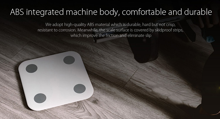 Official Global Version XIAOMI MI Smart Body Fat Scale Weight Scale Support Bluetooth 4.0 Intelligent APP Control BMI Data Analysis