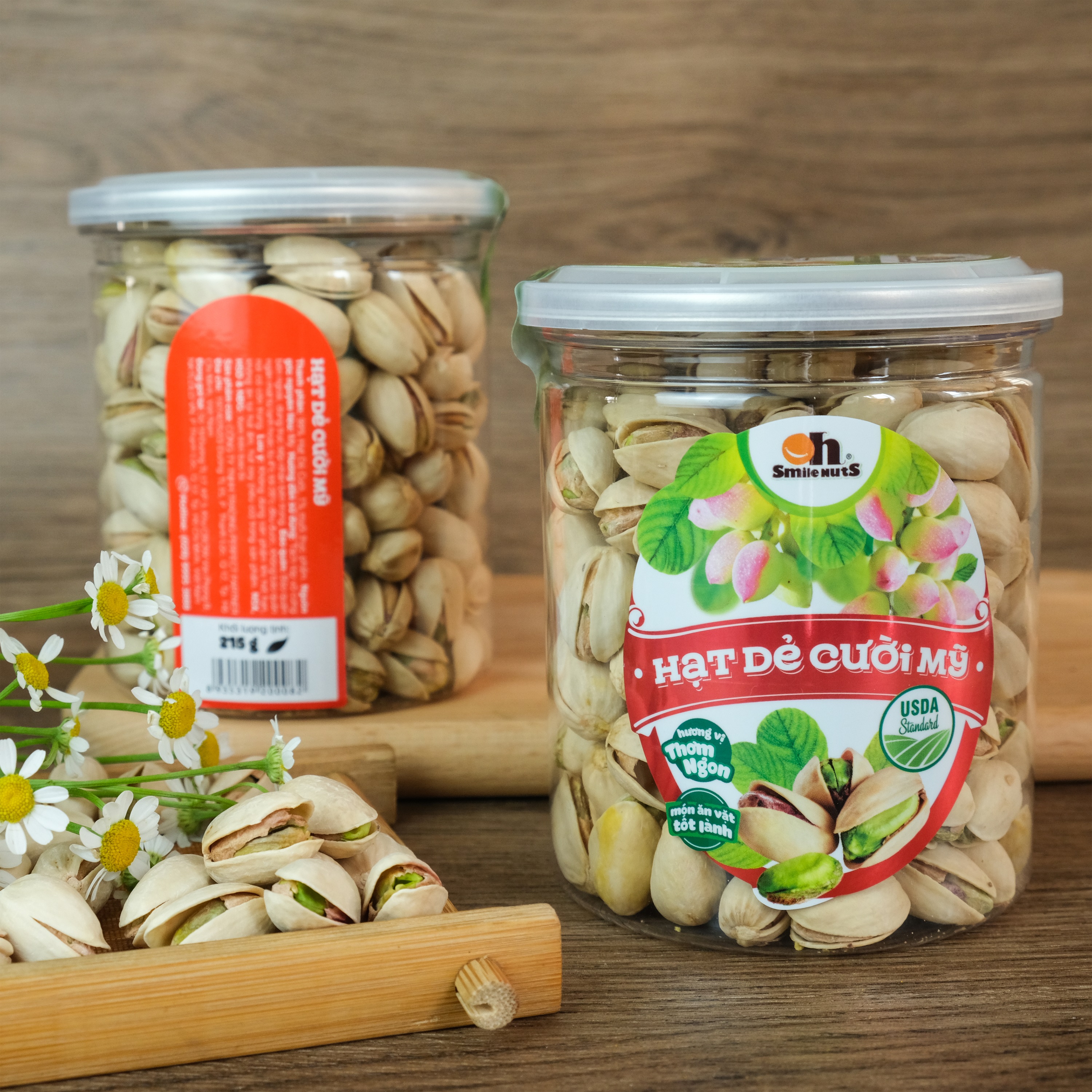 Hạt Dẻ Cười Smile Nuts Hộp 215g