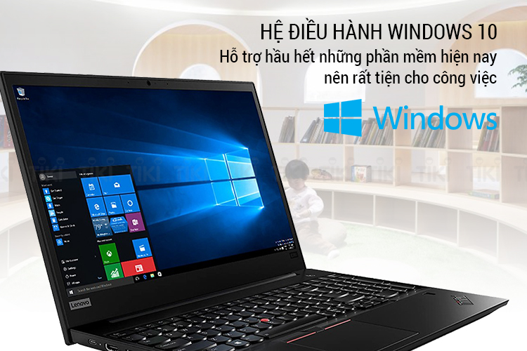 Laptop Lenovo ThinkPad Edge E580 20KS005PVN Core i5-8250U/Win10 (15.6 inch) - Hàng Chính Hãng (Black)