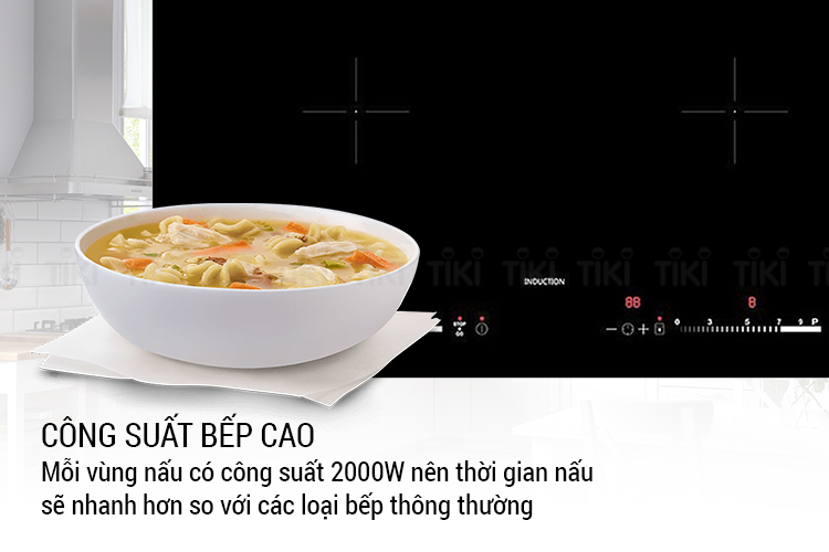 Bếp Âm Từ Đôi Kepler Cook KL 79IISN (73cm - 4200W) - Hàng Chính Hãng
