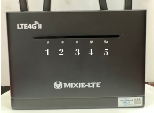 Phát wifi từ sim 4G MIXIE LTE4G hỗ trợ 32 user phát sóng cực xa - nguồn trực tiếp 12V (Đen) HÀNG NHẬP KHẨU