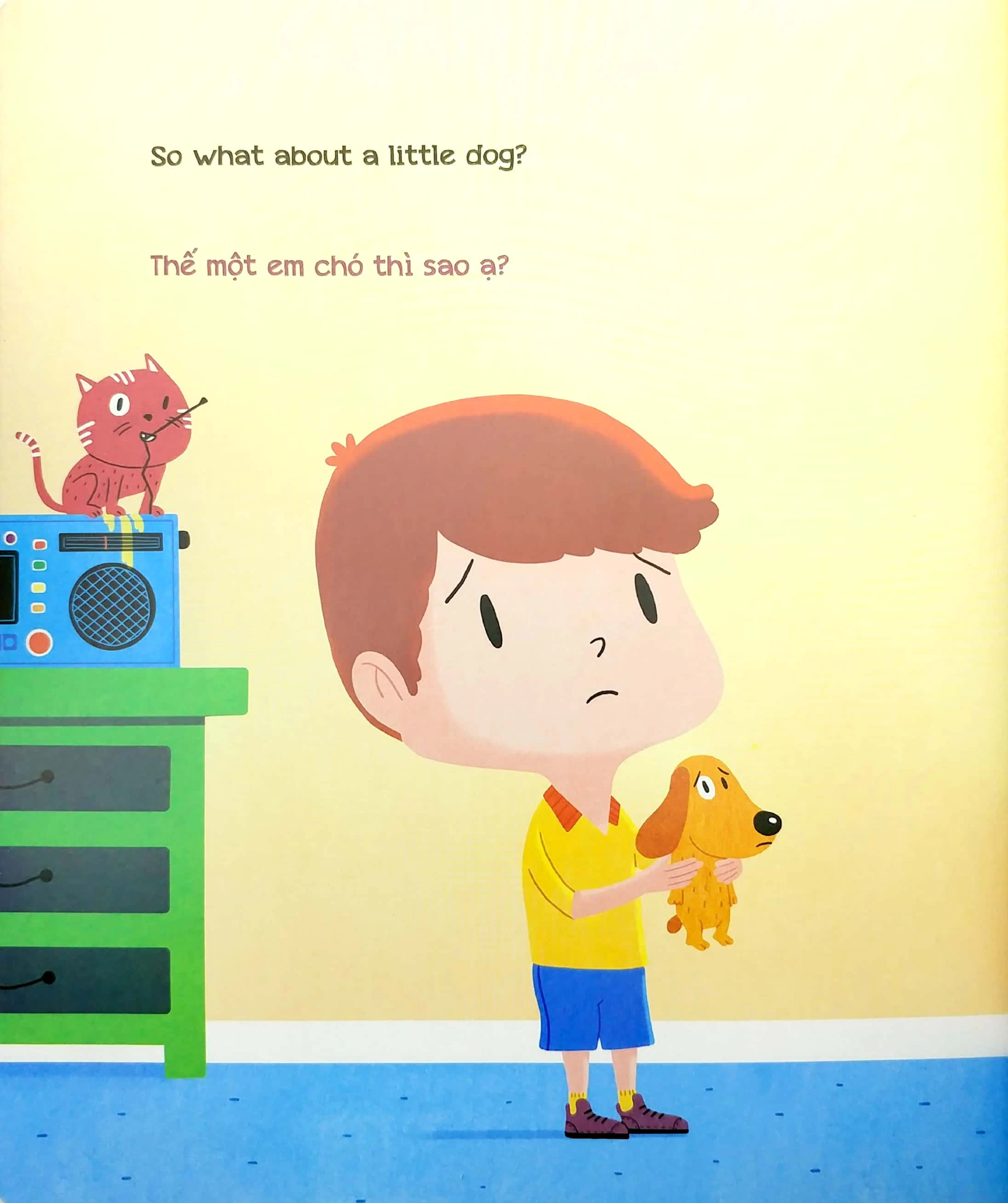 Con Nuôi Một Em Mèo Được Không? - Can I Have A Little Cat? (Sách Song Ngữ Anh - Việt)