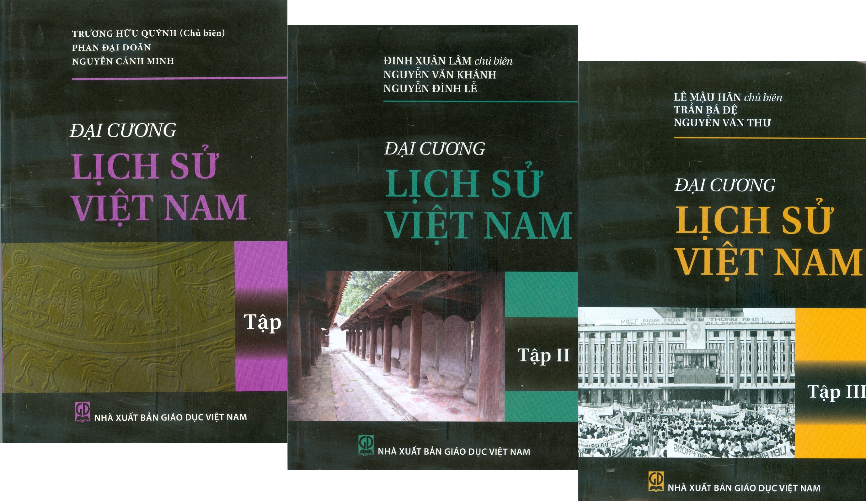 Đại Cương Lịch Sử Việt Nam 3 tập (combo)