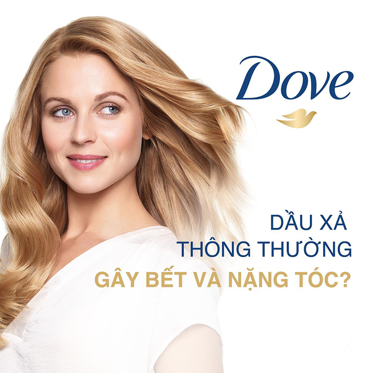 Kem Xả Dove Phục Hồi Hư Tổn 1 Phút Dạng Gel Sữa Dưỡng (150ml)