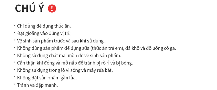Hộp giữ nhiệt đựng đồ ăn có tay cầm Handle Food Jar LocknLock 700ml