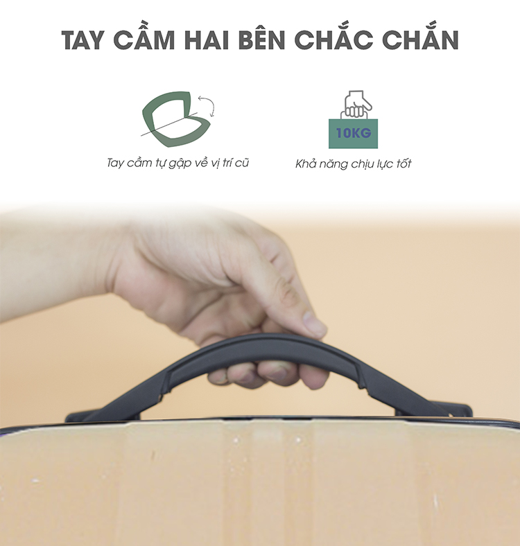 Vali Nhựa Dẻo TRIP PP103 - Vàng Vali Nhựa Dẻo TRIP PP103 - Vàng