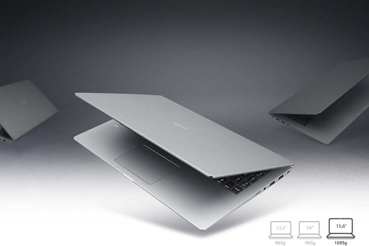 Laptop LG Gram 2018 15Z980-G AH55A5 Core i5-8250U/ Win10 (15.6 inches) – Hàng Chính Hãng - Silver