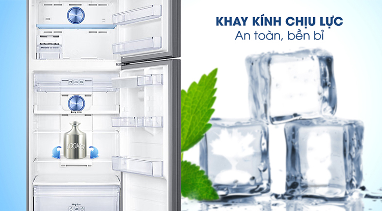 Tủ Lạnh Samsung Inverter RT43K6631SL/SV (453L)